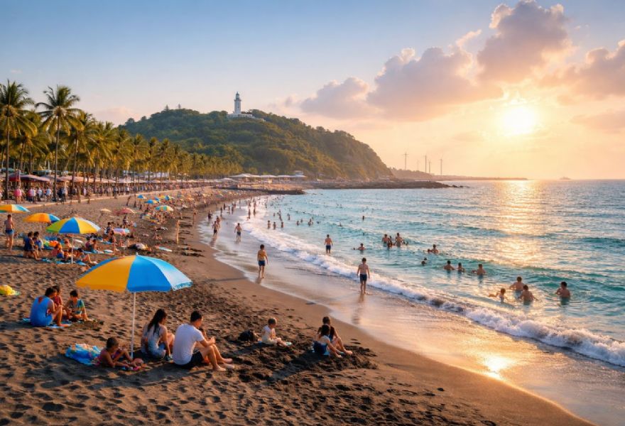 旗津海水浴場介紹｜高雄最具代表性的海濱景點全解析